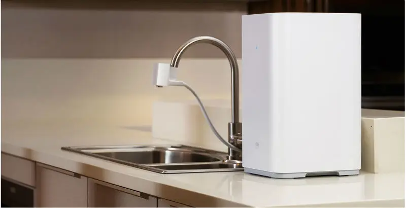Xiaomi столешница RO очиститель воды 400 г мембранный фильтр воды для обратного осмоса система технология кухня тип бытовой