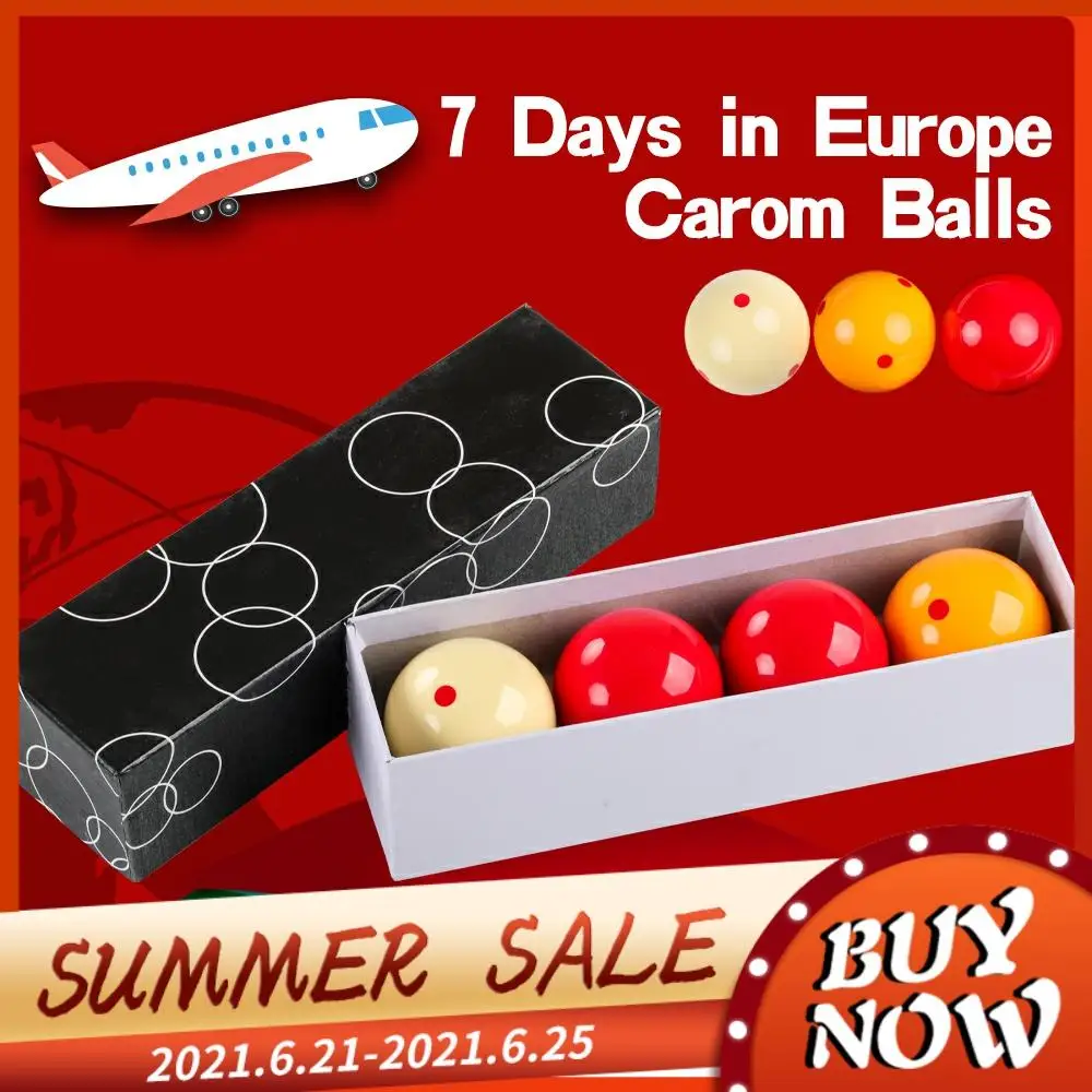 

6 Dot-Spot Training Ball Korean 3 Cushion Game Balls 61.5mm Carom Billiard Cue Ball Phenolic Resin Material Billiard Accessories