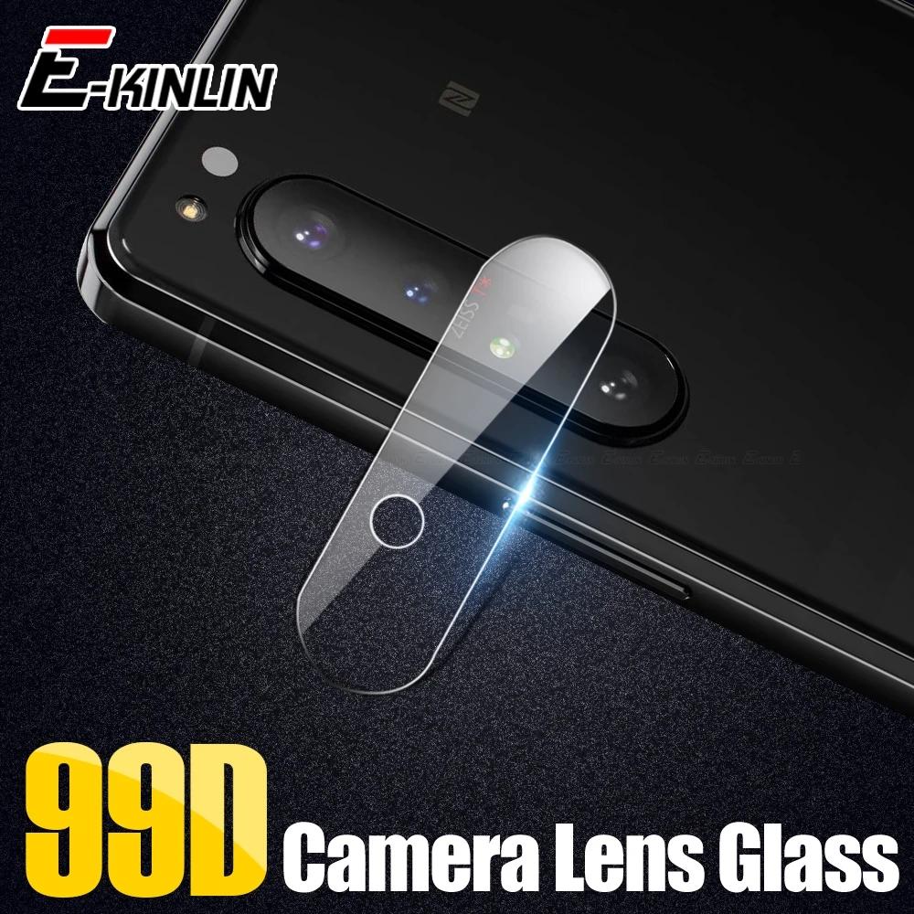 Защитная пленка для объектива задней камеры закаленное стекло Sony Xperia 1 II 5 10 XZ3 XZ2