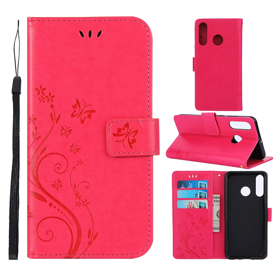 Модный кожаный чехол-бумажник с откидной крышкой для Coque huawei Y5 Prime Y6 Pro Y7 P9 Lite Mini P20 Lite mate 30 чехлы для телефонов