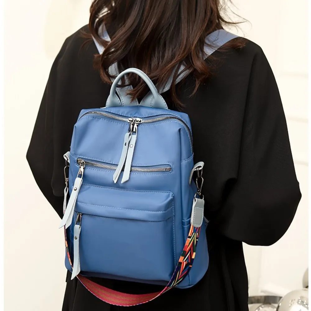 

2021 New Oxford Women's Backpack Fashionable And Versatile High-capacity Multifunctional Backpack Book Bag Trend