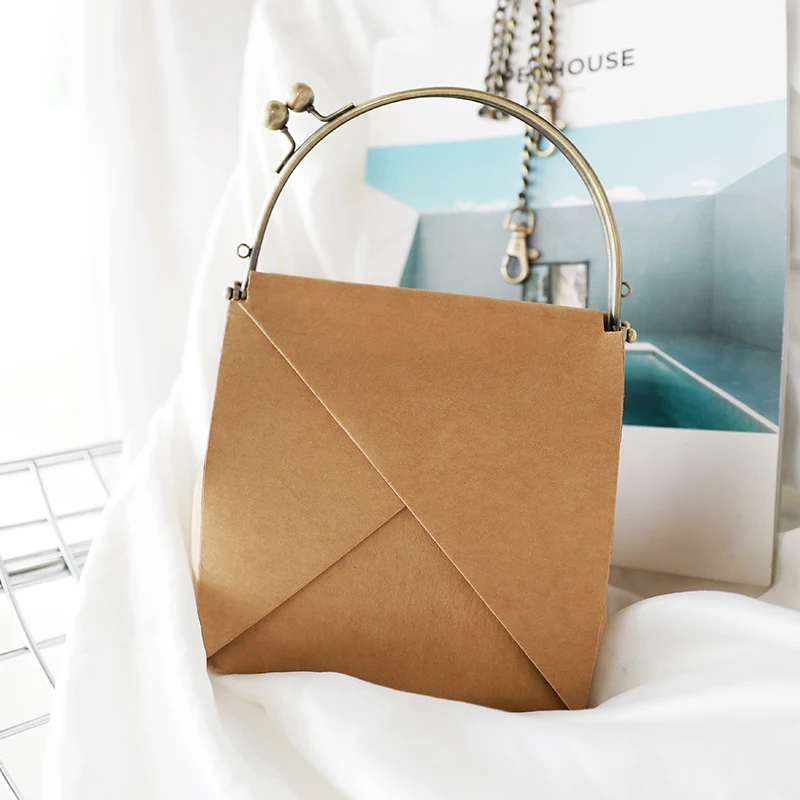 Металлическая рамка для кошелька Meetee 15 5 см застежка с отверстием сумок Античная