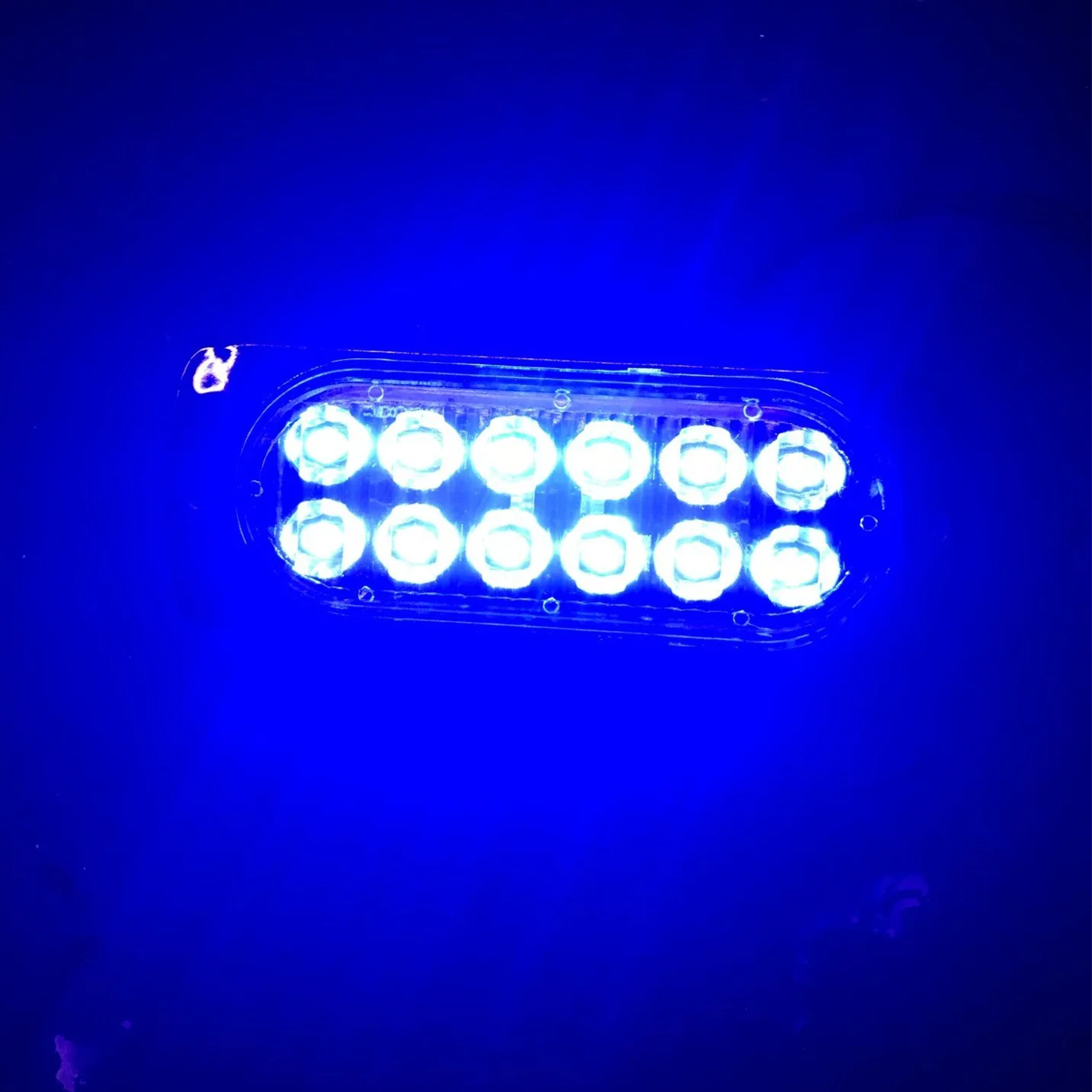 12LED 36 Вт ультра тонкая боковая сторона светильник грузовик/грузовик тела боковое