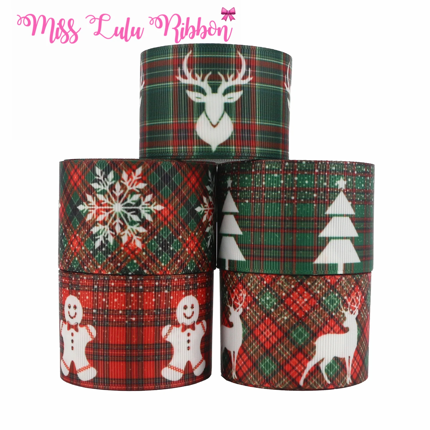 

Рождественский снеговик, Рождественская елка, снежный олень 16 мм-75 мм, мультяшный дизайн, подарочная упаковка, лента «сделай сам», фестиваль...