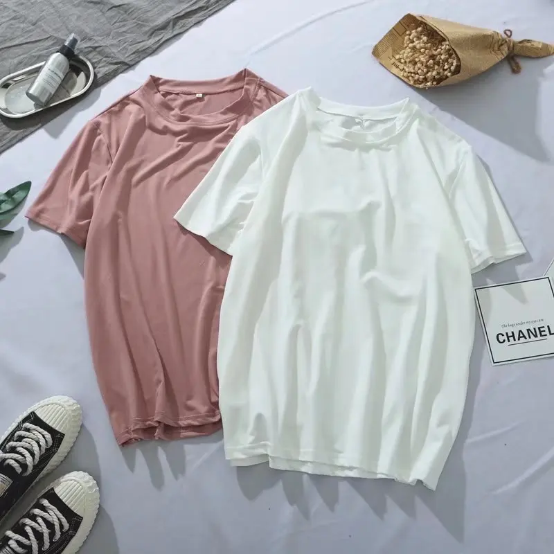 2019 дышащие рубашки с коротким рукавом футболки мужские яркие цвета летние тонкие