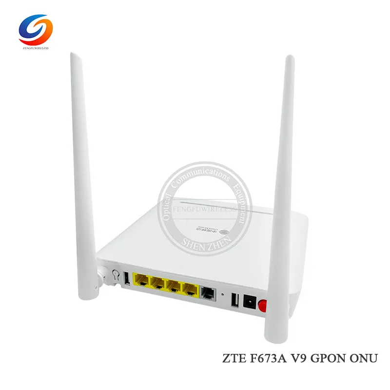 2020 Горячая новинка ZTE F673A V9 GPON ONU 4GE с 2 4G и 5G WIFI английская прошивка заводская
