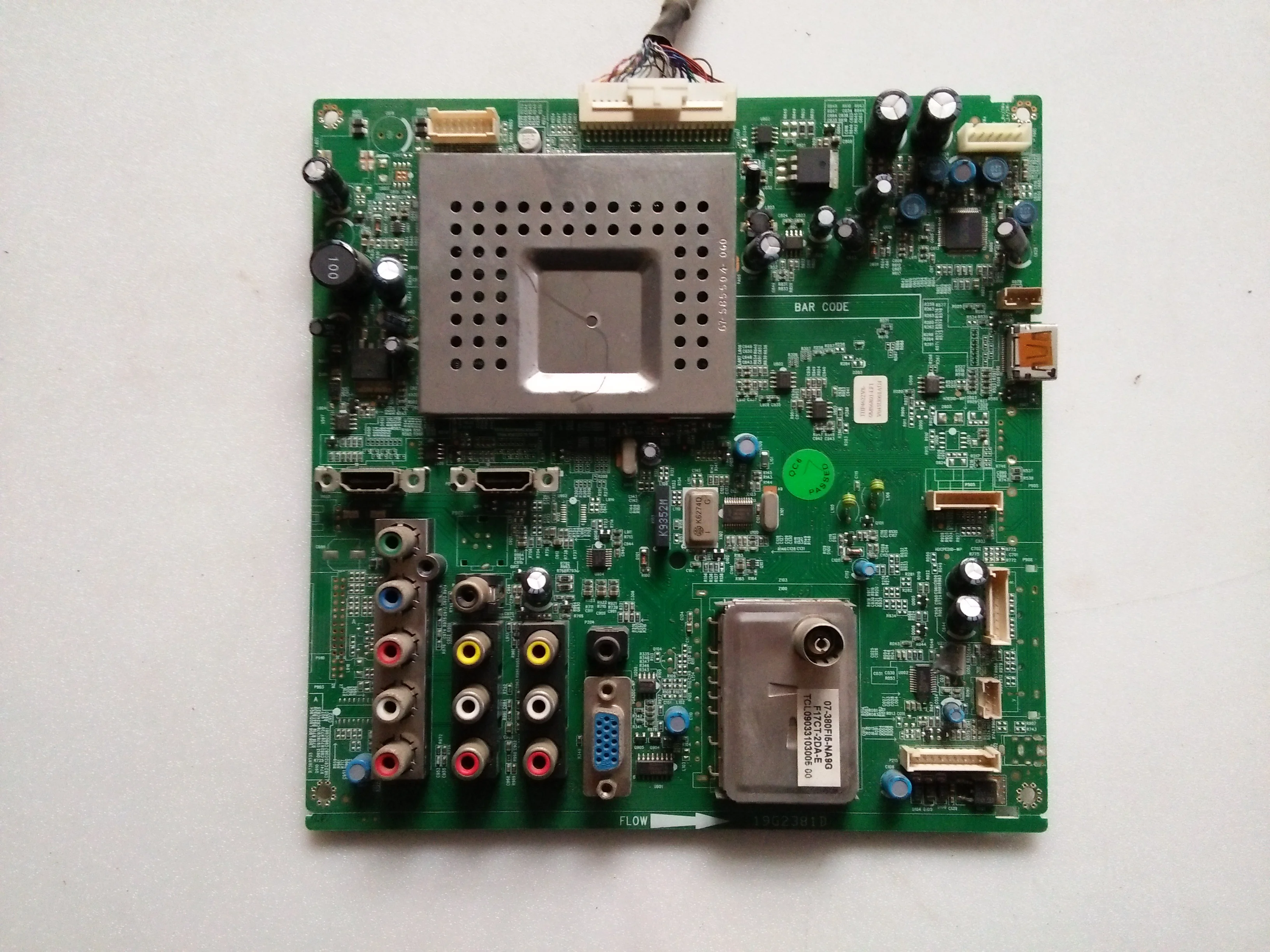 

Original logic board main board l42e9fbd main board 40-00ms68-mac2xg screen t420hw02 circuit board