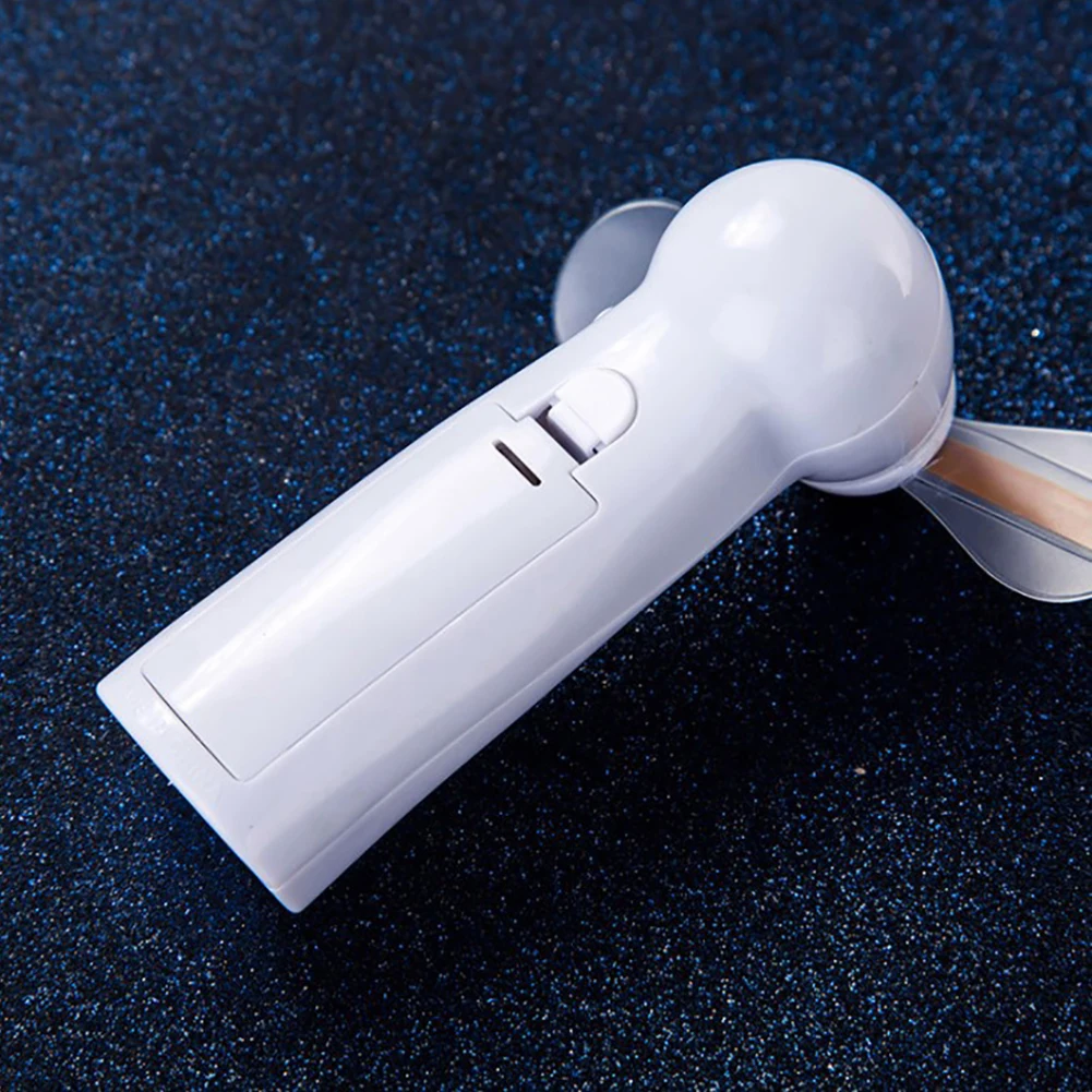 Портативный светодиодный мини вентилятор с подсветкой подарок на лето со