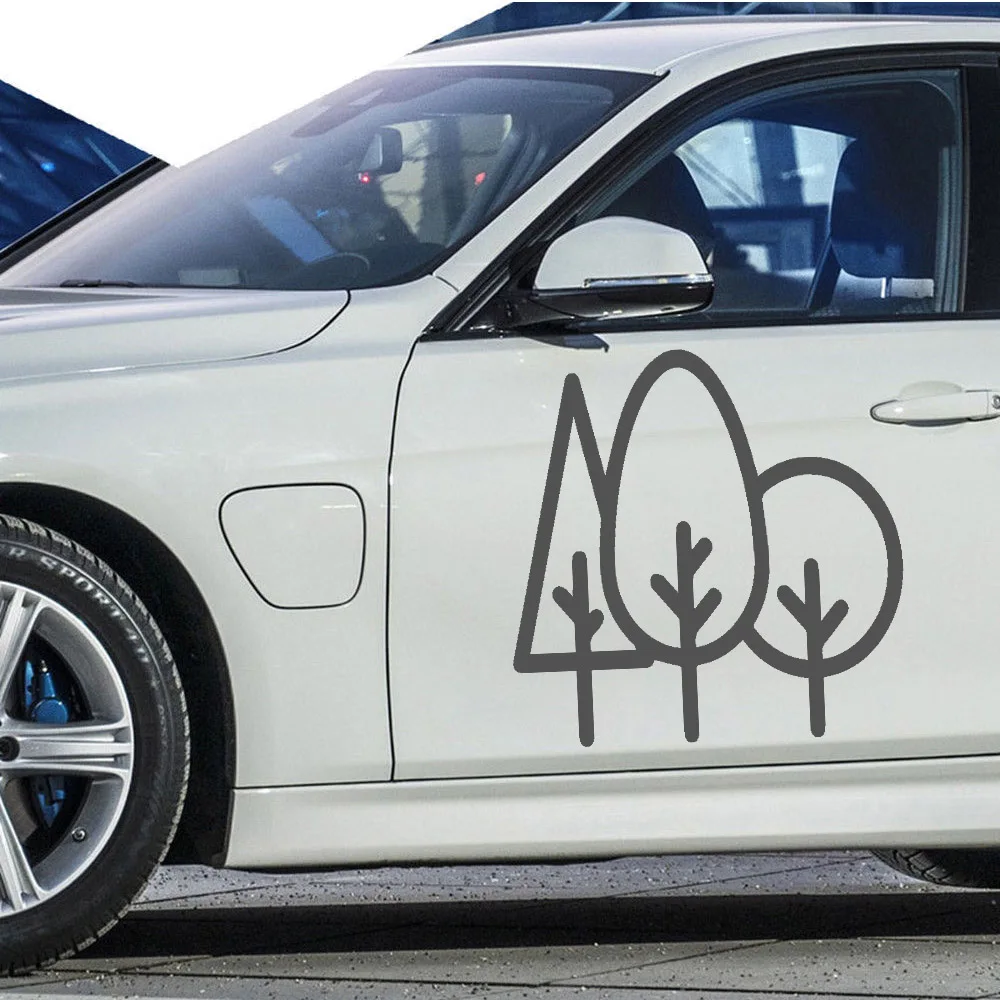 Новый дизайн автомобильная виниловая пленка в горы и автомобильные товары