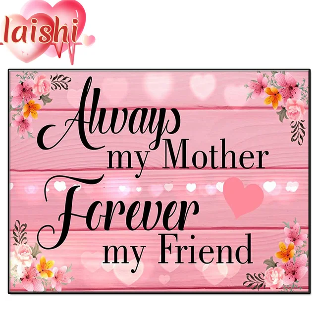DIY 5D Father's Day Mother's Day Gift Full Drill Square Diamond Diamond Painting Diamond Embroidery Rhinestone Mosaic Painting 1