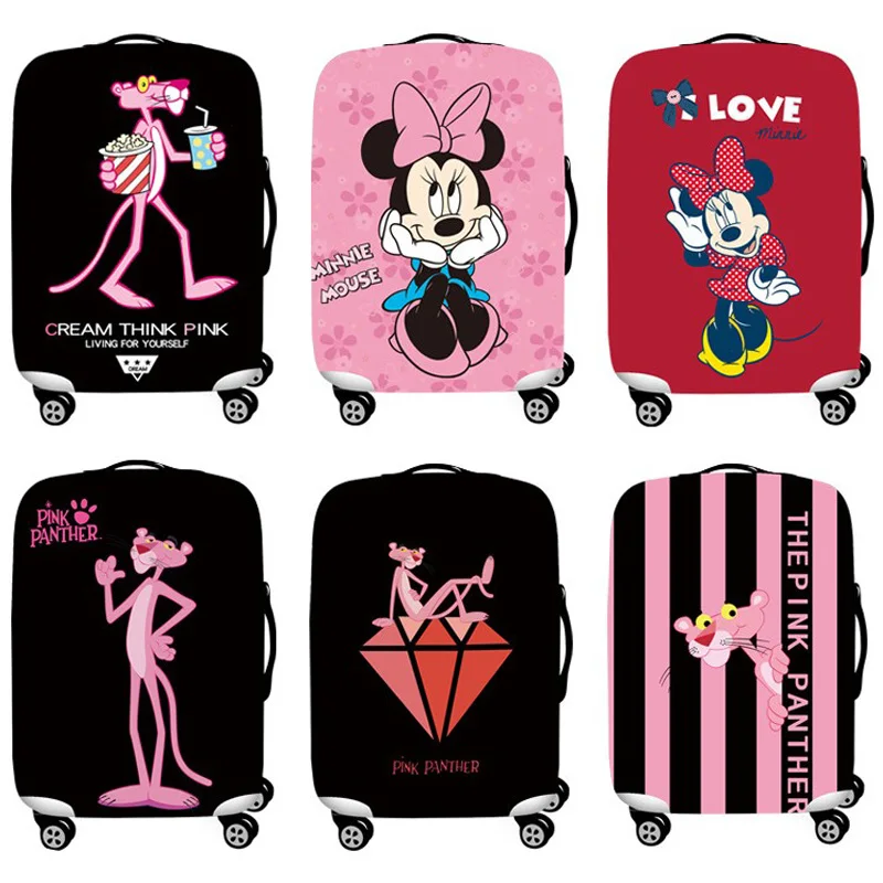 Новый мультяшный Дорожный Чехол для чемодана эластичные защитные чехлы 18 32 дюйма