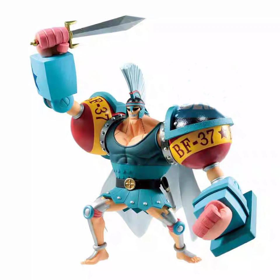В наличии оригинал Одна деталь дикое рисунок Ichibansho Franky фигурки Рисунок ПВХ