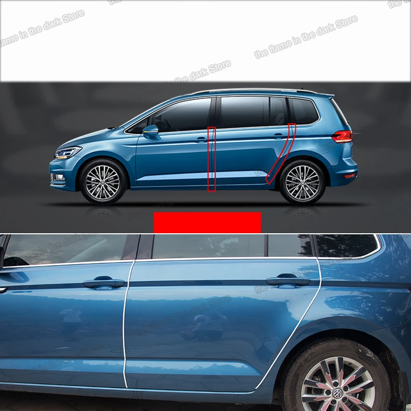 Lsrtw2017 ПВХ автомобильная кромка от царапин лента для Volkswagen Passat B8 вариант Tiguan Phideon |
