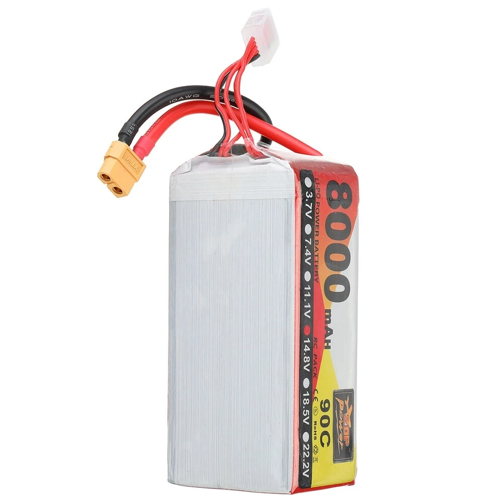 Фото Аккумулятор ZOP 14 8 V 1500 1800 2000 3000 3300 3500 4500 5000 5500 8000mAh 100C Lipo W/ T/XT60 Plug для Аккумулятор ZOP 14 8 V 1500 1800 2000 3000 3300 3500 4500 5000 5500 8000mAh 100C Lipo W/ T/XT60 Plug для