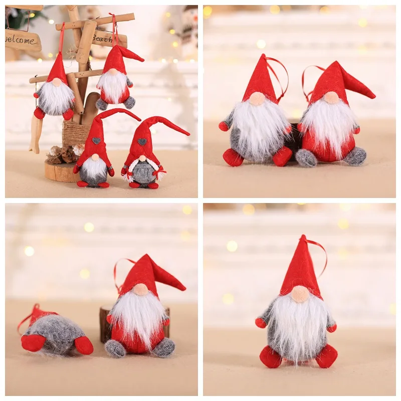 2019 Рождество Санта гном плюшевые куклы ручной работы шведский праздник Фигурки