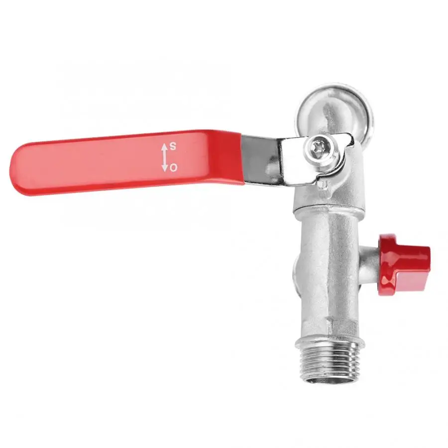 Латунный смеситель с двумя клапанами 90 градусов 1/2 дюйма | Обустройство дома