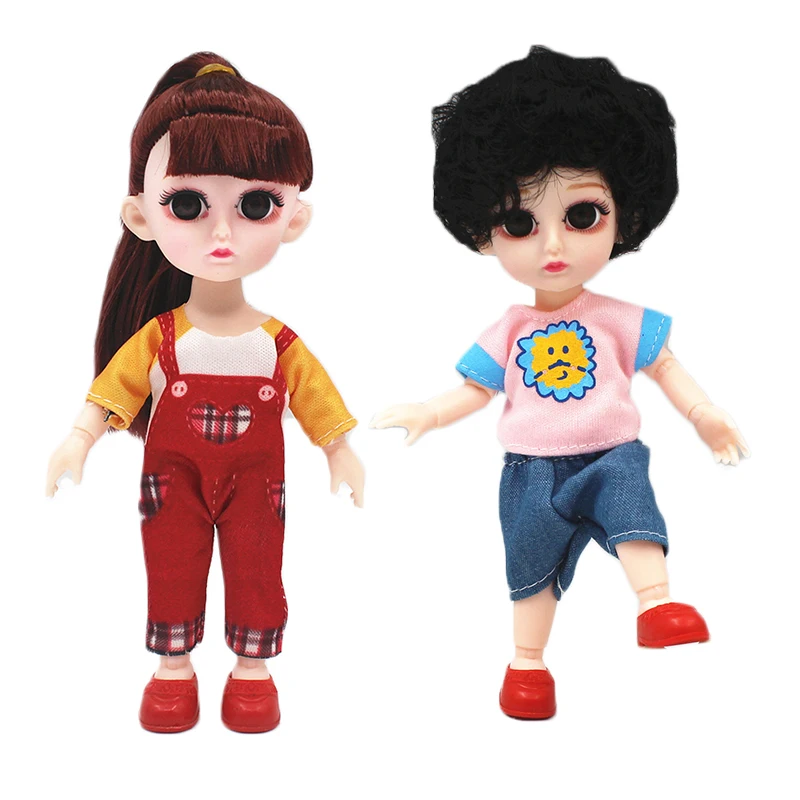 1/12 мини BJD кукла с реальной одеждой 6 дюймов 16 см принцессы маленький мальчик