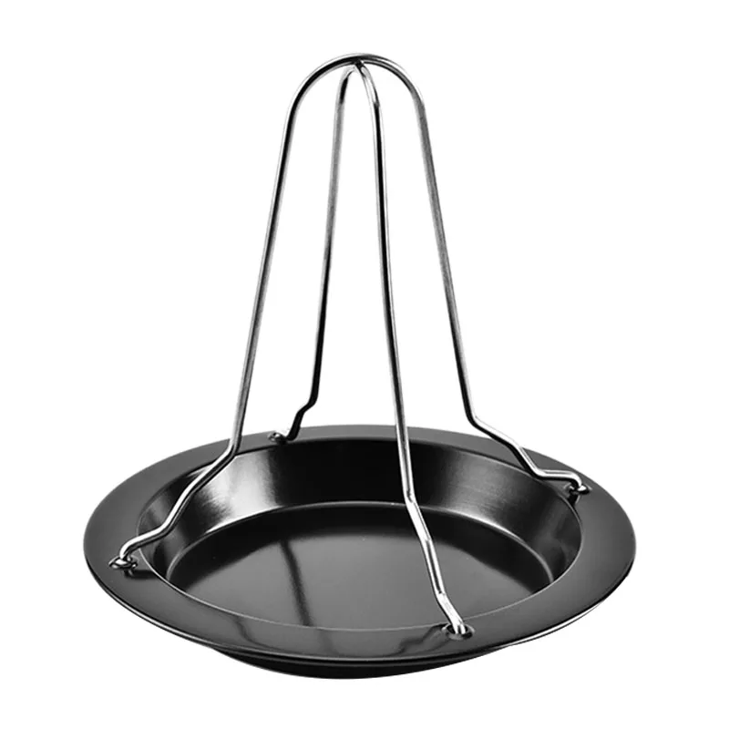 Стойка для жарки курицы духовки гриля или барбекю вертикальный держатель птицы с