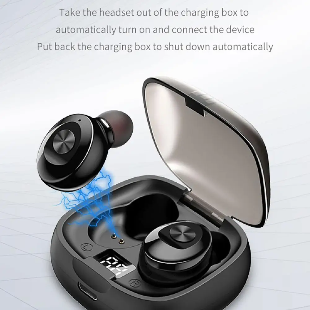 Цифровые мини-наушники XG8 TWS Bluetooth 5 0 IPX5 водонепроницаемые спортивные