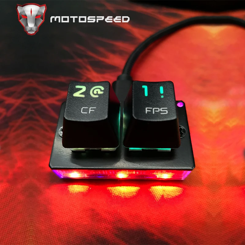 Клавиатура Motospeed K2 OSU Проводная Механическая со съемной RGB Подсветкой - купить по