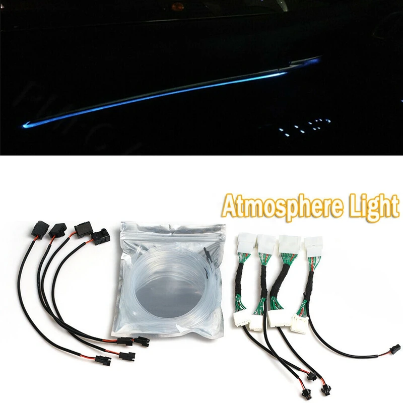 

Атмосферсветильник свет для двери автомобиля, внутренняя светодиодный синяя лампа, окружасветильник для Toyota Camry 2018-2020