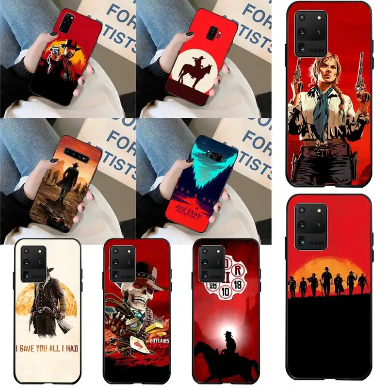 HPCHCJHM Red Dead Redemption 2 новое поступление черный чехол для мобильного телефона Samsung S20