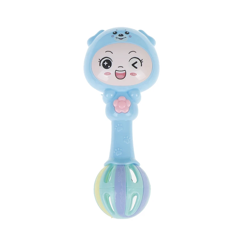 

Random Color Baby Shaker Sand Hammer Toy Dynamic Rhythm Stick Baby Rattles Kids Musical Party Favor Musical Instrument Toys