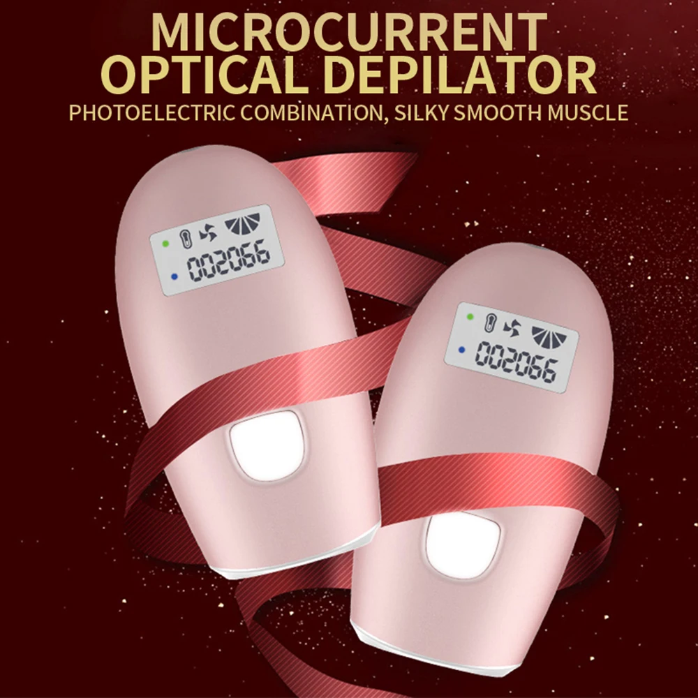 

Electric Epilator For Women Professional IPL Epilator Laser Hair Removal For Face Body Leg Bikini Painless LCD Depiladora