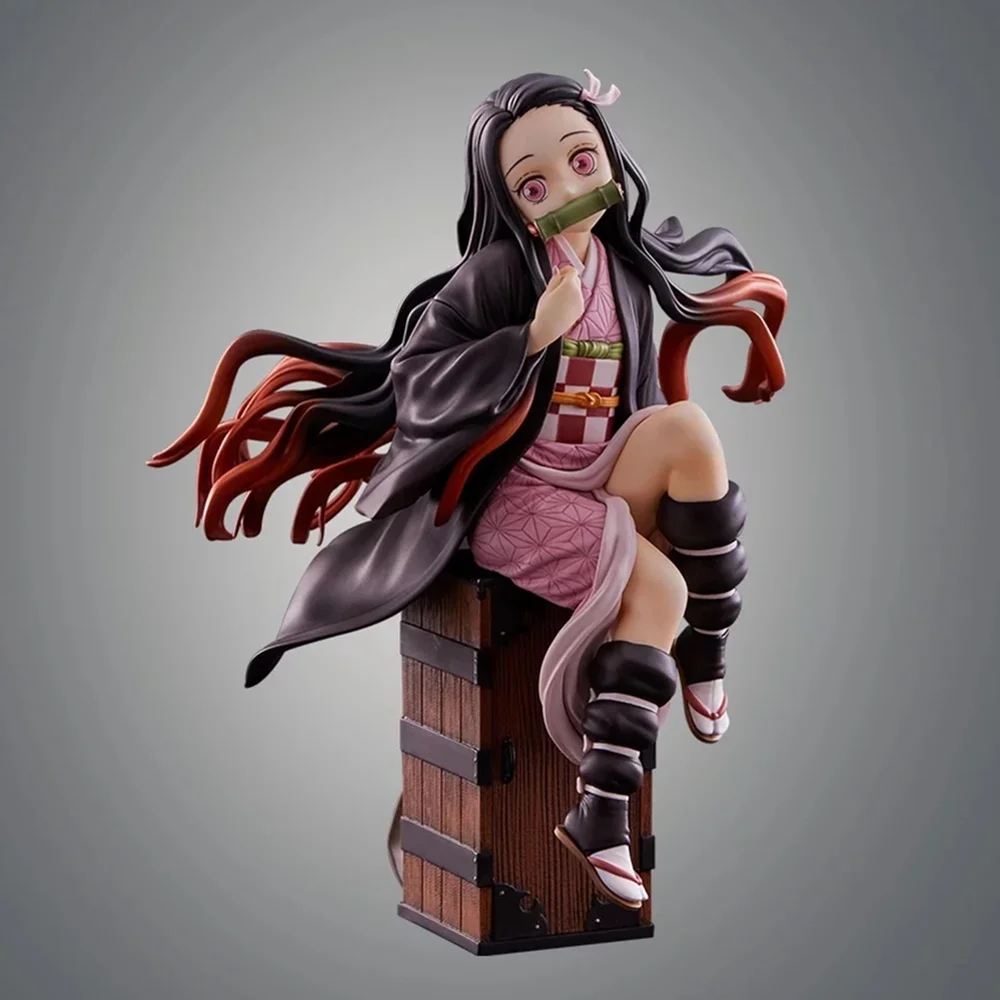 Действий демон убийца Kimetsu без Yaiba Аниме фигурки камадо Tanjirou Дракон Nezuko Figma Zenitsu
