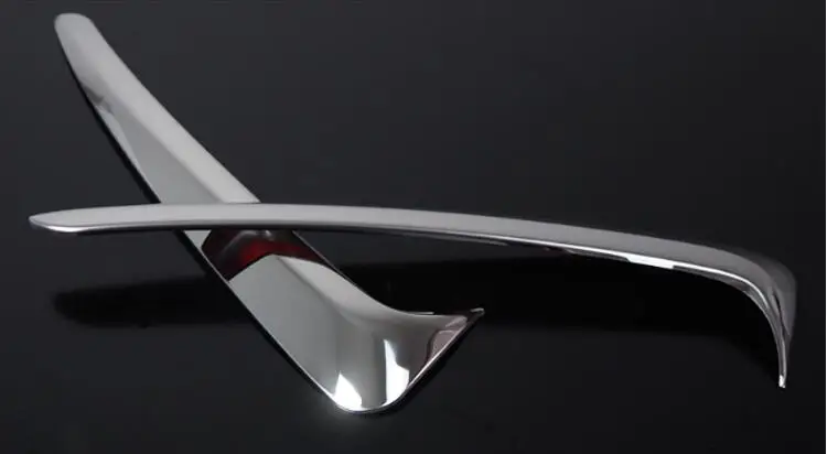 Передний противотуманный светильник из нержавеющей стали для Toyota Yaris Vitz 2017 2018