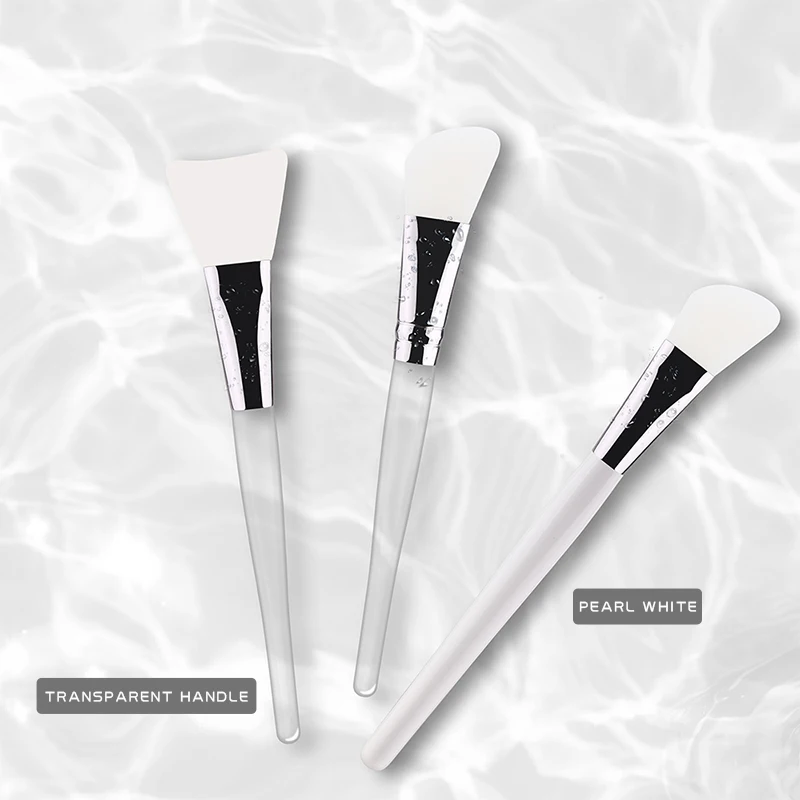 Zoreya прочная маска кисти с длинной ручкой Мягкая силиконовая профессиональная