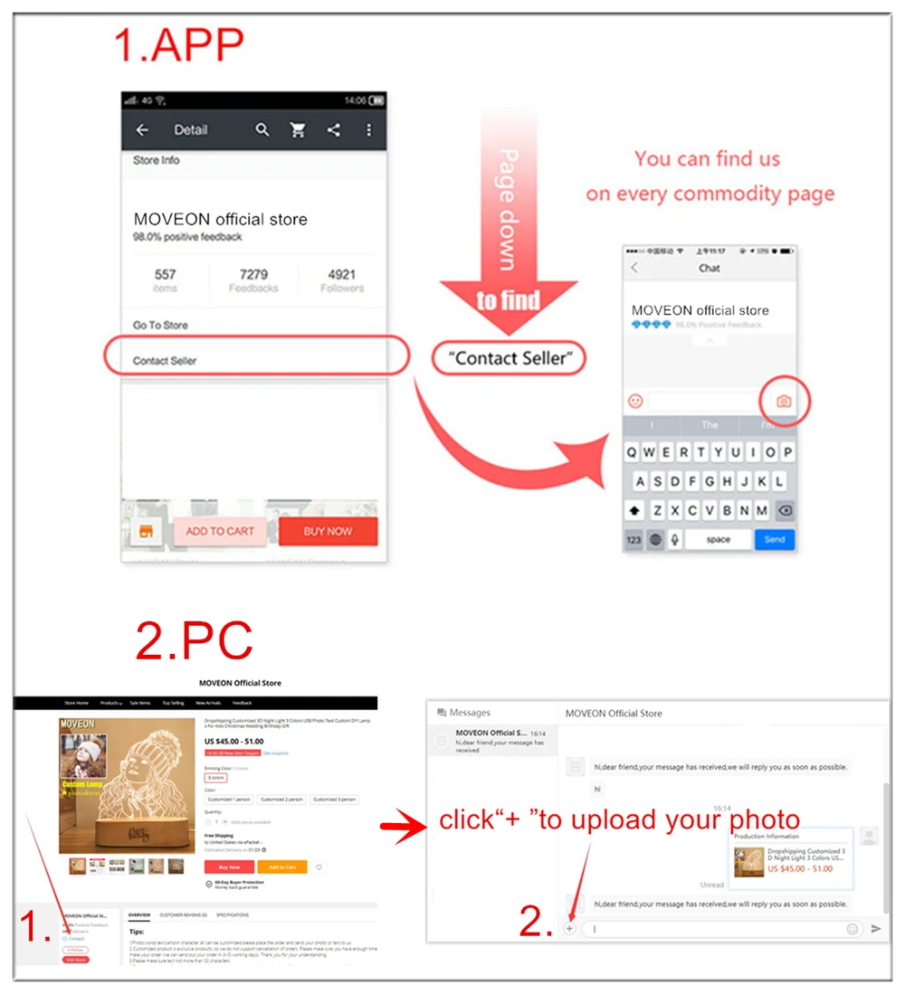 Персонализированная фотография 3D лампа ночник фото и текст под заказ USB для детей