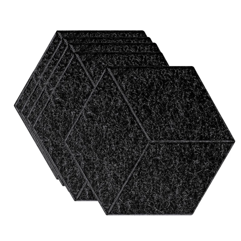 

Hexagon Acoustic Panels Foam Panels 14X13X0.4inch Sound Proofing Padding for Wall Acoustic Treatment for Studio Office