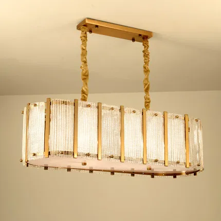 

Postmodern chandelier living room dining room bedroom villa creative minimalist Nordic light luxury crystal lamp