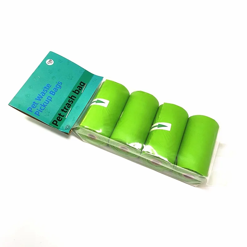 

Environmentally Friendly Fully Degradable Pet Garbage Bag Cornstarch Poop Picking Bags Dog Poop Bag Dispenser Wholesale