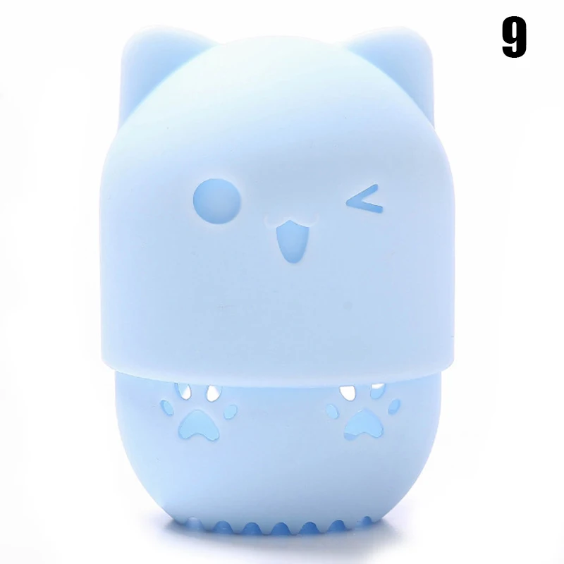 Держатель спонжа для макияжа Мягкие силиконовые Косметика блендер пуховка пудры