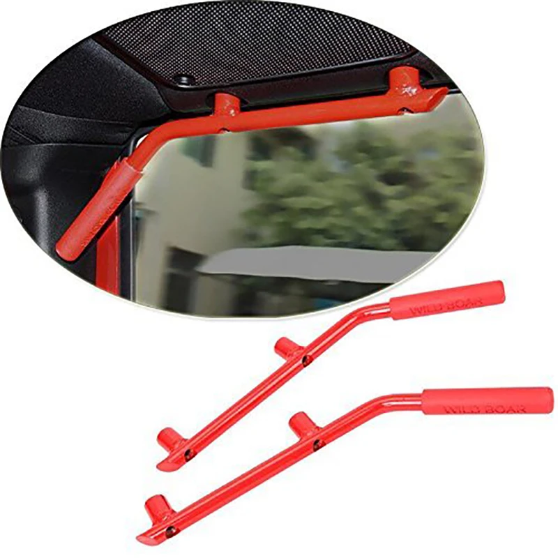 2 / 4 двери Алюминий красный задний захват ручка сильных мужчин с ручкой сверху