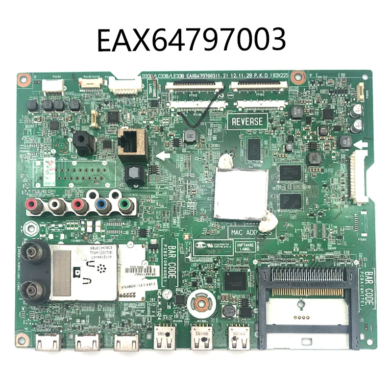 Хороший тест для материнской платы 42LA6600 47LA6600 EAX64797003 EAX64797004 рабочий экран 42/47