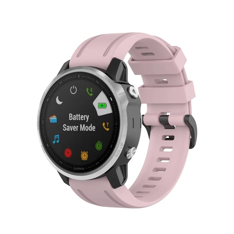 Ремешок силиконовый сменный для Garmin Fenix 6S 5S быстросменный браслет наручных часов