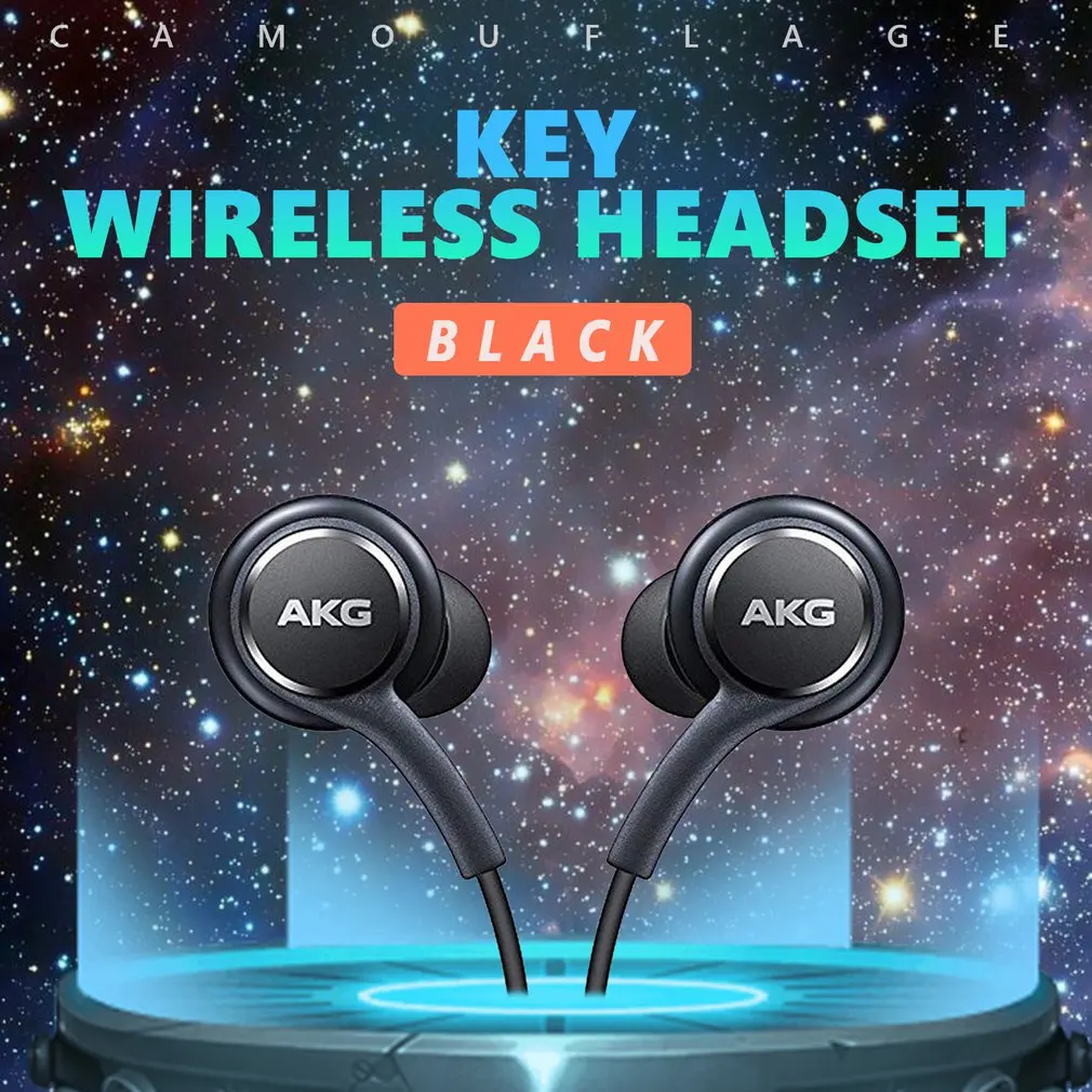 

For Samsung / Akg Eo-Ig955Bsegww Official Handsfree Headphones For Samsung Galaxy S8 / S8 Calibrated By Akg / Harman Kardon