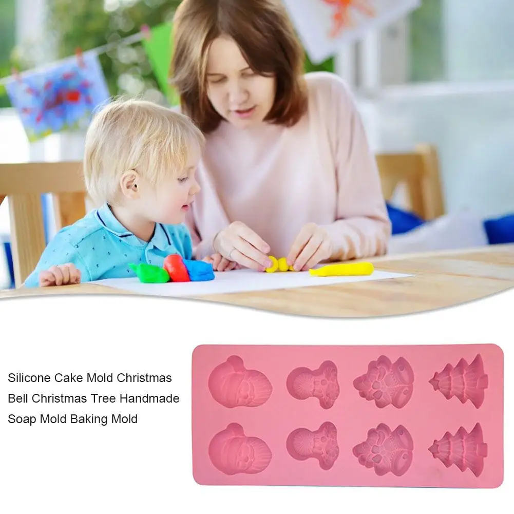 Рождественская форма с 8 отверстиями колокольчик рождественское искусство