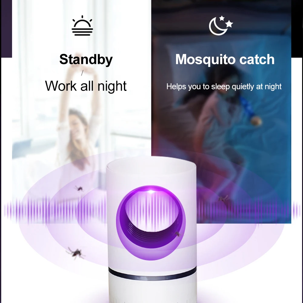 Junejour Strong Electronic Fly Repeller Killer Pest Reject Control Trap | Дом и сад