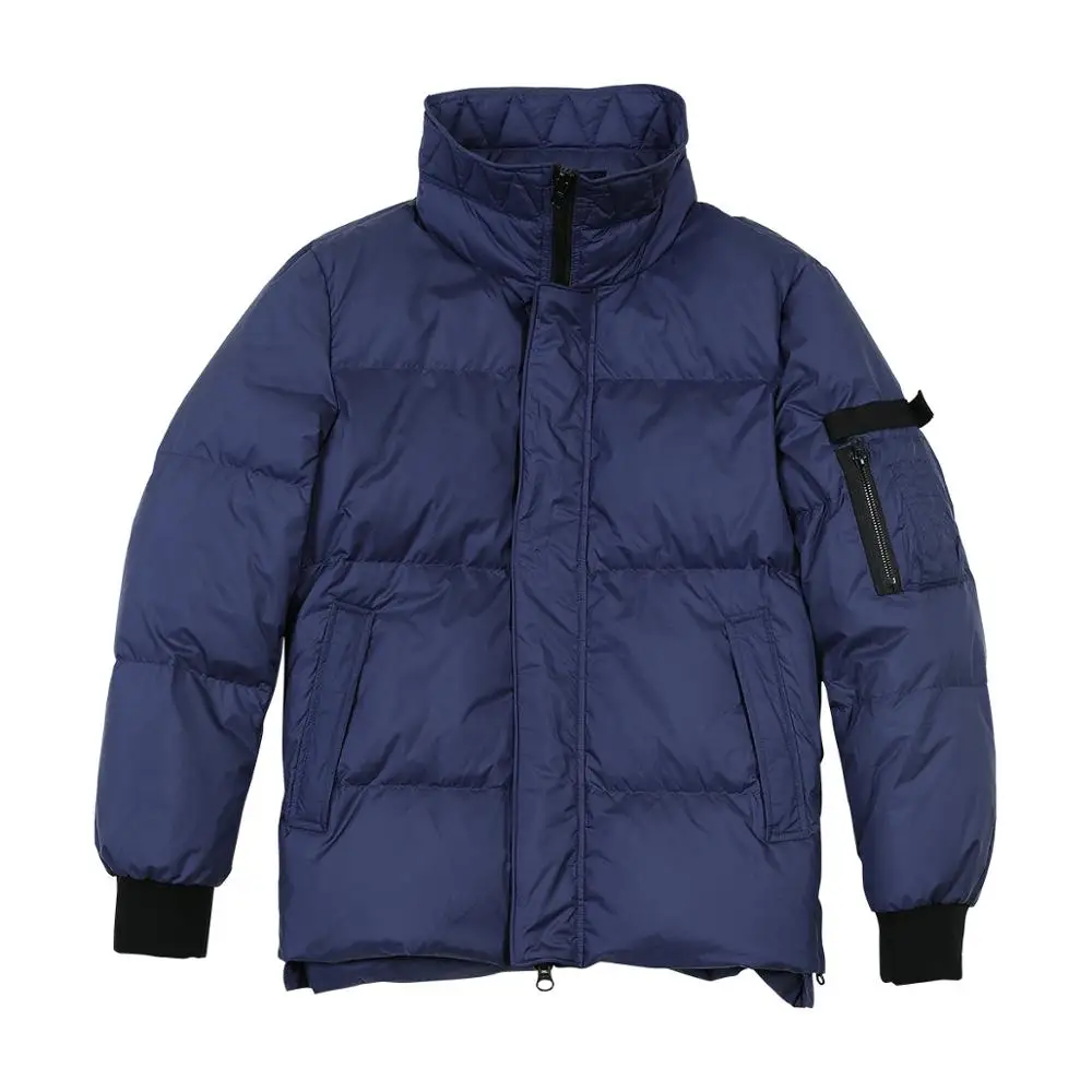 SIMWOOD 2019 Зимние новые мужские пуховики модные шорты куртка с высоким воротом