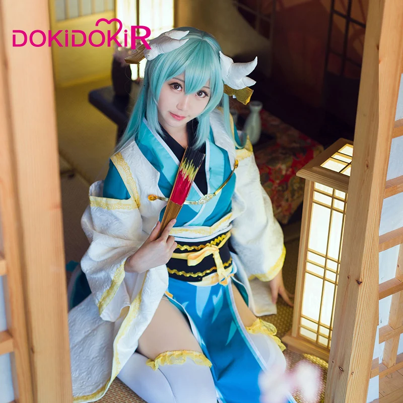 DokiDoki-R игра Fate Косплей Fate/большой заказ Kiyohime сцена 2 костюм женское платье Костюм |