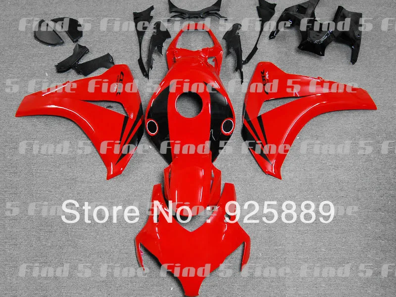 

Injection mold red black for CBR1000RR 08 09 10 11 CBR1000 08-11 CBR 1000RR 2008-2011 1000 RR 2008 2009 2011 fairing kit
