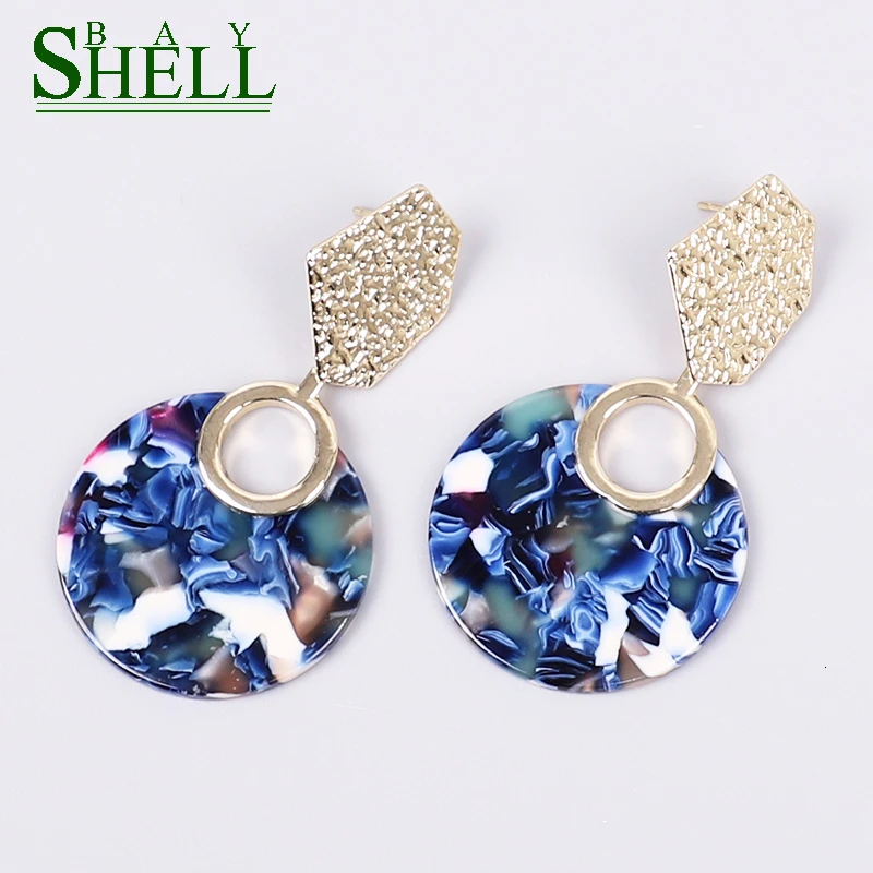 

Shell Bay 2020 Drop Earrings Jewelry For Women Minimalist Pendientes Earrings Cute Barring Fashion Earring girls Wholesale Boho