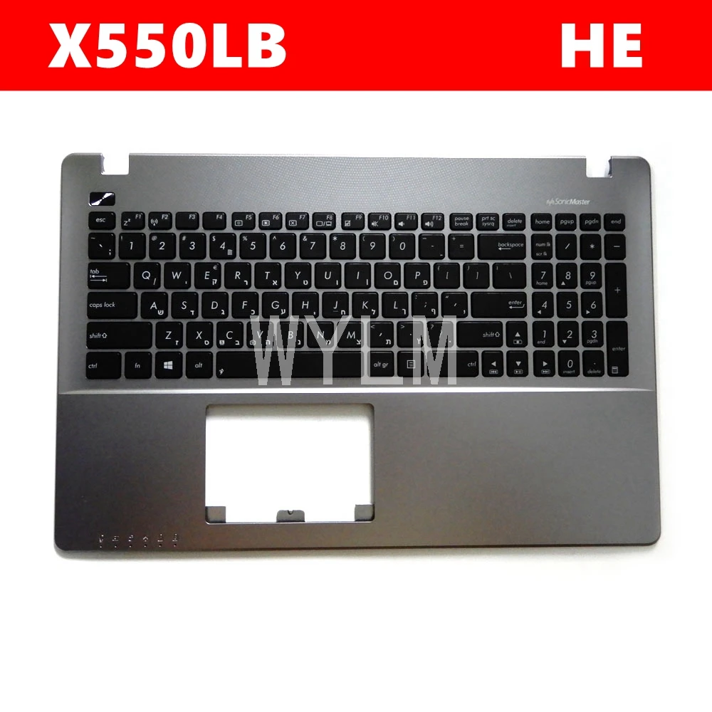 

X550LB для ASUS X550L X550LB X550LD X550LC A550L X550 Y582LD двуязычное Клавиатура ноутбука Рамки C чехол внешний