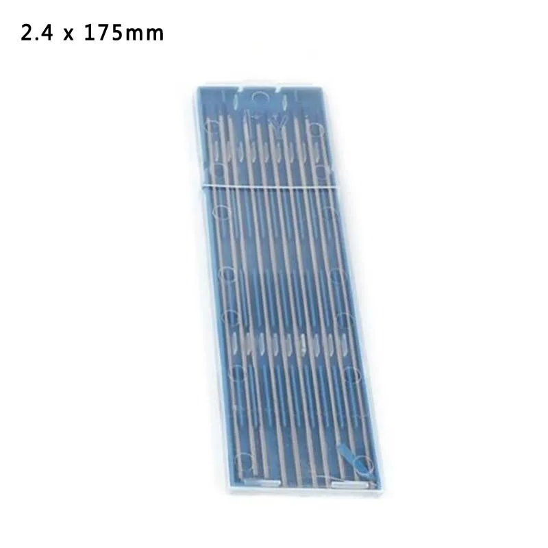 10 шт./компл. 2 4X175 мм Сварочные вольфрамовые электроды TIG lanthanaed Blue Tip WL20|Сварочные