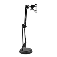 webcam stand boom arm stand with base flexible gooseneck compatible with for logitech webcam c922 c920e c920 c270