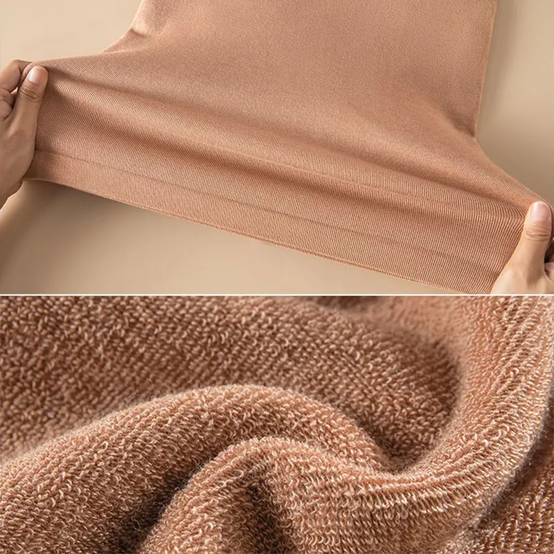 

Winter Women Thermal Underwear Sets Student Plus Velvet Skinny Warm Soft Breathable Elastic Basic Intimate Set Slim Undershirts